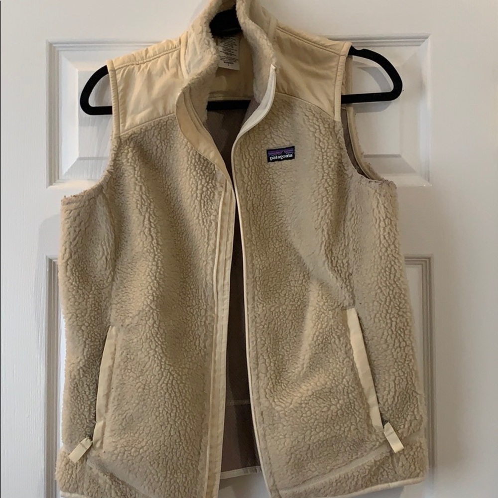 Patagonia sheep fleece vest